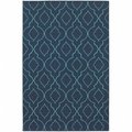 Sphinx By Oriental Weavers Oriental Weavers Meridian 7541B 8 and apos; Round Round - Navy/ Blue-Polypropylene M7541B240RDST